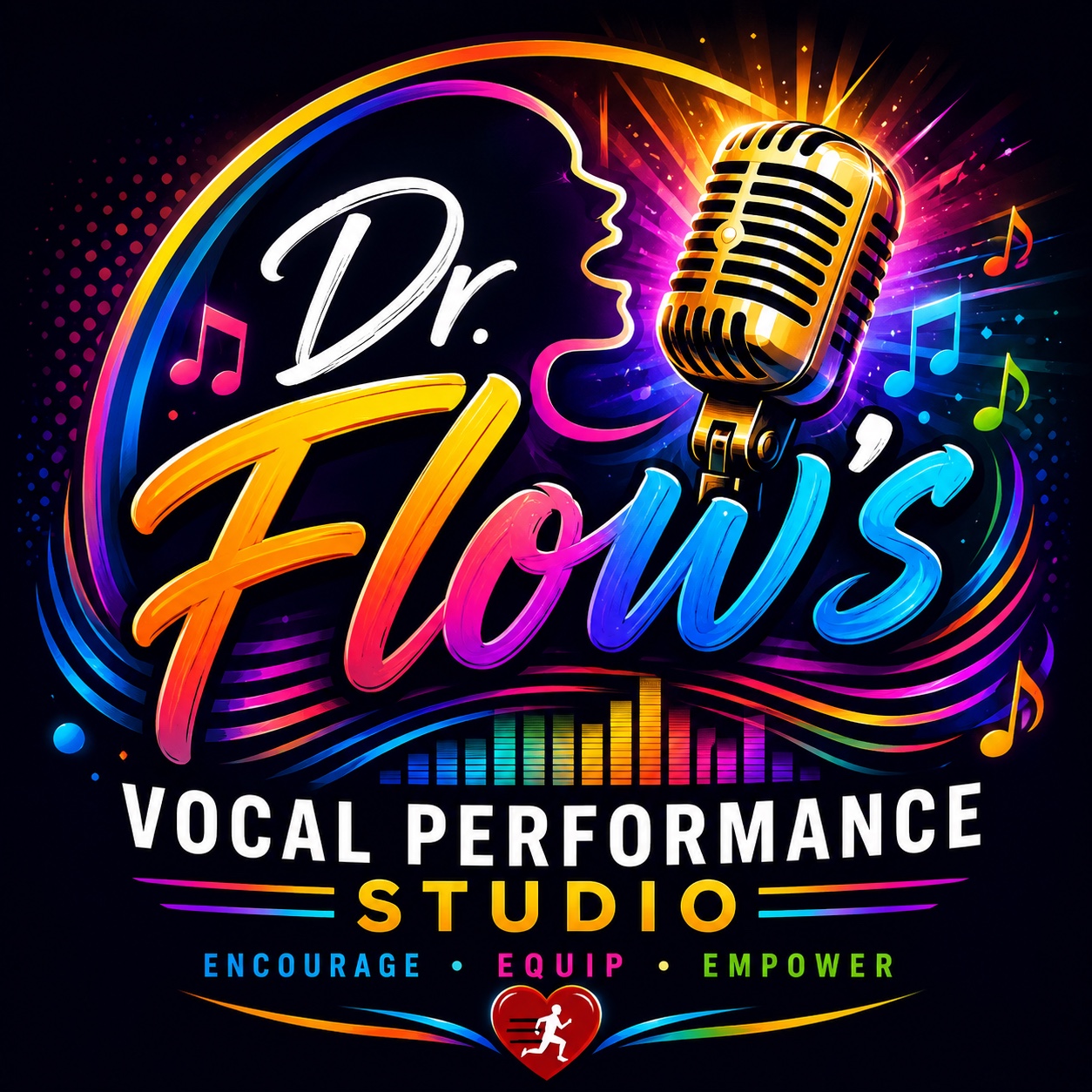 Dr. Flow’s Vocal Performance Studio logo
